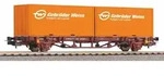 G&uuml;terwagen Containertragwagen Lgs579 Gebr&uuml;der Weiss &Ouml;BB