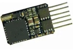 Decoder DCC r&uuml;ckmeldef&auml;hig 6-polige Schnittstelle NEM 651 RailCom