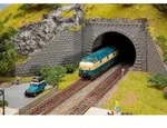 H0 Tunnelportal 2-gleisig