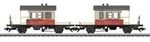 Personenwagenset Kuppelwagen Db Sputnik Swiss Express SBB 2x
