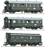 Personenwagenset Nebenbahnzug Set 2 DR 3x