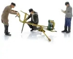 H0 Figuren Gleisarbeiter