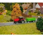H0 Car System Traktor MF mit Anh&auml;nger