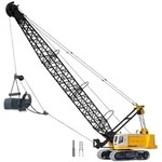 H0 Liebherr Seilbagger mit Schleppschaufel