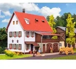 H0 Bauernhaus mit Scheune Retro-Serie
