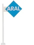H0 ARAL-Schild mit LED-Beleuchtung