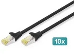 DIGITUS Patchkabel CAT 6A S/FTP DK-1644-A-010-BL-10