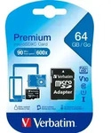 Verbatim microSDXC Card 64GB 44084