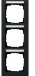 Gira Abdeckrahmen 3f. sw 110309
