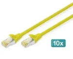 DIGITUS Patchkabel CAT 6A S/FTP DK-1644-A-010-Y-10