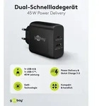Goobay Dual-Schnellladeger&auml;t 65411