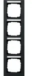 Gira Abdeckrahmen 4f. sw 111409