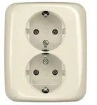 Busch-Jaeger SCHUKO-Doppelsteckdose 202 EUJ-212