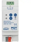 MDT technologies Schaltaktor 2-fach 2TE AKK-0216.03
