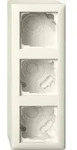 Gira AP-Geh&auml;use 3f + Rahmen 106301