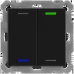 MDT technologies KNX Taster Light 55 2-fach BE-TAL55T206.01
