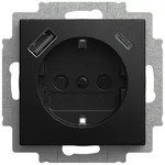 Busch-Jaeger USB-Steckdosen-Einsatz 20 EUCB2USBAC-915