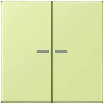 Jung Wippe 2fach m. Lichtleiter LC 995 KO5 222