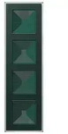 Jung Glasrahmen 4fach AV 584 GLM SG