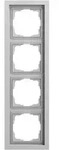 Gira Abdeckrahmen 4f flach Gira 0214765