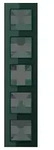 Jung Glasrahmen 5fach AC 585 GL SG
