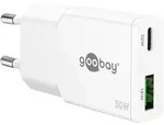 Goobay Dual-Schnellladeger&auml;t Slim 75738