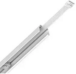 Regiolux Tragschiene aus Stahl SDT 58/III 5x2,5qmm
