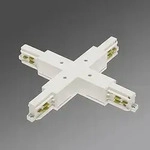 Regiolux Verbinder X-Form aus PC DPSN-KX ws