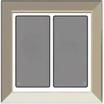 Issendorff Glas-Tastenfeld LCN - GTS2C
