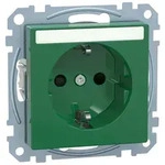 Merten SCHUKO-Steckdose SV gn MEG2302-0304