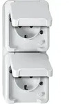 Merten SCHUKO-Doppel-Steckdose MEG2328-8019
