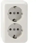 Merten SCHUKO-Doppel-Steckdose MEG2421-8719