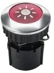 Grothe Klingeltaster rund 14,6mm PROTACT 101 LED