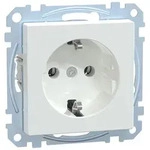 Merten SCHUKO-Steckdose aws/gl MEG2401-0325