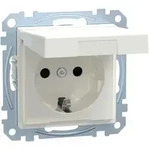Merten SCHUKO-Steckdose pws/gl MEG2310-0319