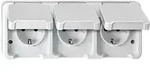 Merten SCHUKO-Dreifach-Steckdose MEG2390-8019
