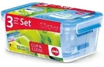 Emsa Frischhaltedosen-Set CLIP CLOSE 3D 3ERSET