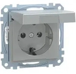 Merten SCHUKO-Steckdose alu MEG2310-0460