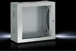 Rittal FlatBox mit 19"-Montagerahmen DK 7507.020 BxHxT 600mm x 625mm x 400mm - 12HE