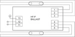 Philips Lighting Vorschaltger&auml;t HF-P 258 TL-D III