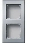 Gira Geh&auml;use 2-fach alu 136226