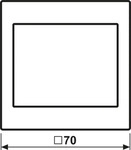 Jung LED-Lichtsignal aws LS 539 WW LEDWB