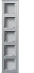 Gira Geh&auml;use 5-fach alu 136426