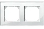 Merten Rahmen Glas 2f.bril/ws 489219