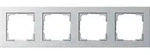Gira Abdeckrahmen 4f.alu 021425