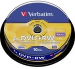 Verbatim DVD+RW 4.7GB/120Min/4x 43488 (VE10)