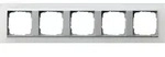 Gira Abdeckrahmen 5f.opak ws 021550