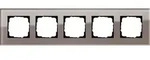 Gira Abdeckrahmen 5fach Esprit 0215122