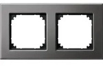 Merten Metallrahmen 2f.rho/gr 475214