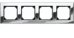 Merten Metallrahmen 4f.chrom 475439